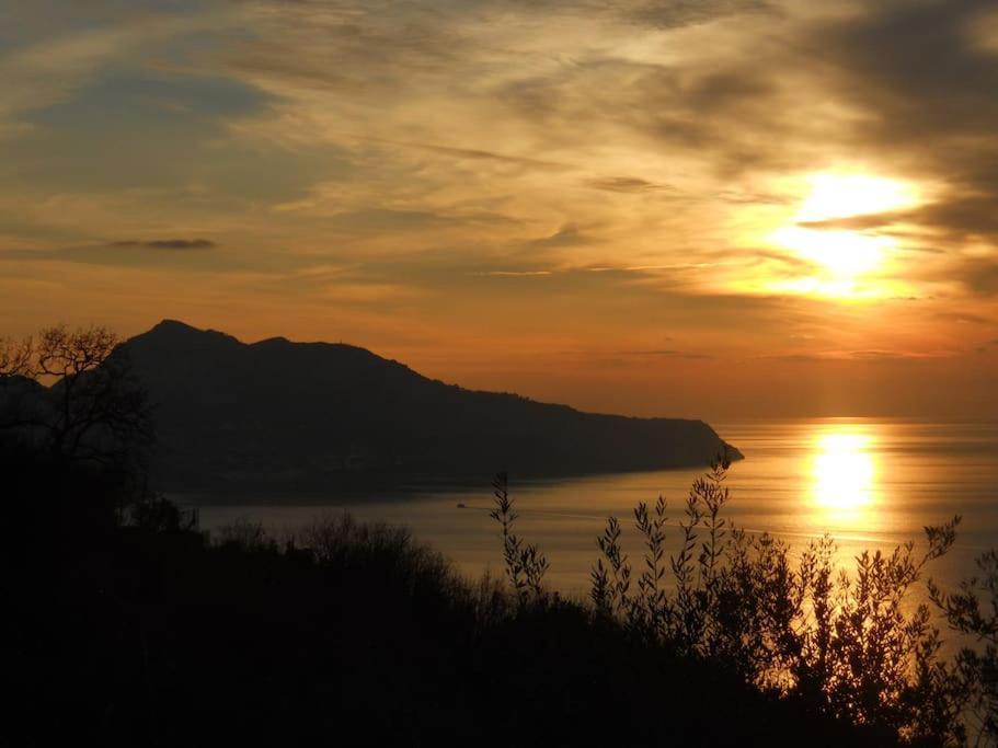 Sun & Relax, Relaxing Location With Seaview Villa Massa Lubrense Exterior photo