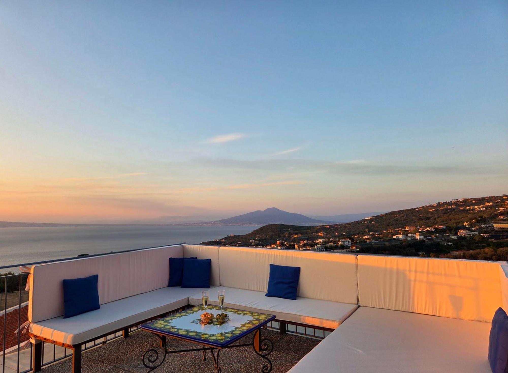 Sun & Relax, Relaxing Location With Seaview Villa Massa Lubrense Exterior photo